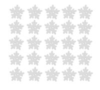 50Pcs Wooden Buttons 0.7 Inch Christmas Craft Embellishments for Sewing Holiday Decorations Winter DIY Party Supplies
