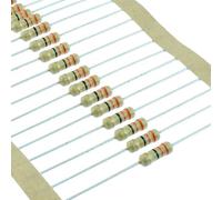 50pcs x 100K Ohm 1/2W 0.5W Carbon Film Resistors (Pack of 50)