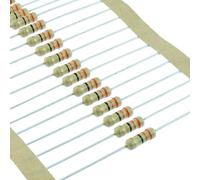 50pcs x 10K Ohm 1/2W 0.5W Carbon Film Resistors (Pack of 50)