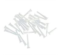 50PCS Yoga Ball Air Plug Pin, Plastic Stability Stopper for Replacement | White Spare Part, Fits Most Sizes, Easy to Remove, for Pilates Equipment, Home Workouts and Physical Therapy Rooms