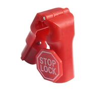 50pcs ZONADAH Peg Hook Locks Stop Lock Plastic Red Security Lock Anti Theft Lock Tag Detacher Tag Detacher Hook for Security Tag Security 4mm Red