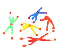 50piece Sticky Wall Man Humanoid Toys TPR Adhesive,The Spider | TPR material,50 pieces,sticky hands and feet,for glass and walls,easy to clean,fun stress relief