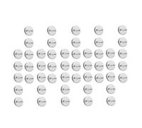 50Pieces Stainless Steel Brooch Base 25mm Round Brooch Clasps Pin Base Tray for Jewelry Brooches Lapel Pin Making Craft Supplies