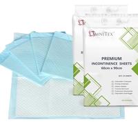 50pk - 1400ml Disposable 60x 90cm Bed Pads - Incontinence Mattress Protector Sheets, Dog Pads, Training Pads, Nappy sheets, Bed Wetting Sheet