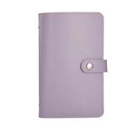 50Pocket Leather Money Holder Banknotes Collecting Holder Paper Money Storage Book Organizers Album for Collector Portable Finance Journal