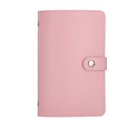 50Pocket Leather Money Holder Banknotes Collecting Holder Paper Money Storage Book Organizers Album for Collector Portable Finance Journal