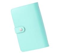 50Pocket Leather Money Holder Money Organizers Bill Commemorative Holder Paper Storage Book for Collectors Household Budgeting