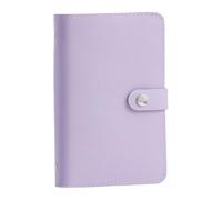 50Pocket Leather Money Holder Money Organizers Bill Commemorative Holder Paper Storage Book for Collectors Household Budgeting