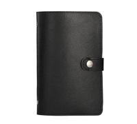 50Pocket Leather Money Holder Organizers Bill Commemorative Holder Paper Storage Book for Collectors Cash Saving Journal