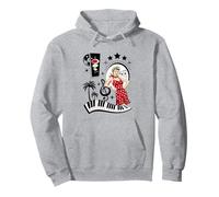 50s Rockabilly Vintage Clothes 60s Retro Style Rock and Roll Pullover Hoodie