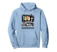 50s Rockabilly Vintage Clothes Retro Style Rock and Roll Pullover Hoodie