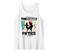 50s Rockabilly Vintage Clothes Retro Style Rock and Roll Tank Top