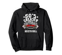 50s Sock Hop Classic Car Rockabilly 1950s Dance Party Groovy Pullover Hoodie