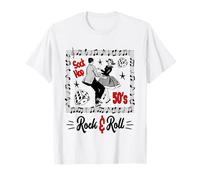 50s Sock Hop Rockabilly Clothes For Men Women Rock and Roll T-Shirt