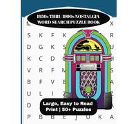 50s thru 90s Nostalgia Word Search Puzzle Book: Word Searches with Easy to Read Print about Pop Culture from the 1950s - 1990s | 8.5x11 inches, 110 ... … Gift for Vacations, Holidays, and Free Time