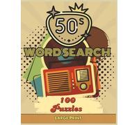 50's Word Search: 1950's Nostalgia Puzzles for Adults