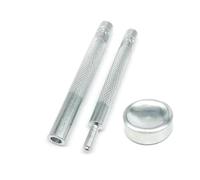 50set #633 655 831 201 10/12/15mm Metal No Sew Press Fastener Popper Snap Button for Leather Bag Clothes Jacket Coat Repair Tool-Tools for 633