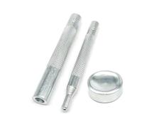 50set #633 655 831 201 10/12/15mm Metal No Sew Press Fastener Popper Snap Button for Leather Bag Clothes Jacket Coat Repair Tool-Tools for 831