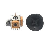50sets 13X13mm FJM10K 3D Rocker Potentiometer Analog Joystick W Thumbstick Cap For XBOX360 For XBOX ONE Generic Controller(38 Degree W Cap)