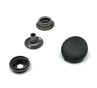 50sets snaps15mm17mm top Cover Black and White Nylon Material Buttons Snaps Button Rivet Button T3T5 T8 accessories-50sets-15mm