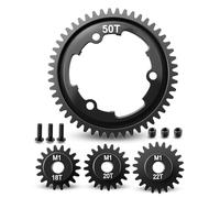 50T 1.0M Spur Gear with 18T 20T 22T Pinion Gears Fit for Traxxas XMAXX XRT XO-1 Maxx E-REVO 2.0 VXL