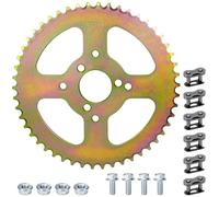 50T High Torque Rear Chain 3 Hole Sprocket # 40 41 420 for Coleman B200R B200 B200RSV RT200 RB200 CT200U CT200UEX BT200X Mini Bike (50T)