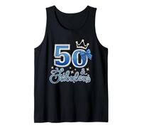 50th Birthday. 50 & Fabulous women’s Tank Top