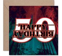 50th Birthday Cards for Men Women - ...Have Happened - Happy Birthday Card for 50 Year Old Man Woman Brother Nanny Cousin Grandma, 145mm Bday Greeting Cards