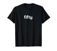 50th Birthday Gift Ideas for Him Men | Fifty Design Party T-Shirt