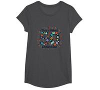 50th Birthday Gift: This is What 50 Looks Like T-Shirt, Girls, Dark Heather Grey, Medium