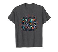 50th Birthday Gift: This is What 50 Looks Like T-Shirt, Men, Dark Heather Grey, S