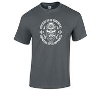 50th Birthday Gifts for Men - Hitting 50 is Essential 1975 Mens T Shirt - Mens 50th Birthday Gifts for Him Charcoal Size L