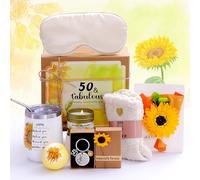 50th Birthday Gifts: Sunflower Themed Ideas for Women Turning 50