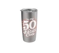 50th Birthday in My Fifties Stainless Steel Insulated Tumbler