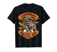50th Birthday Tee Man Myth Legend February 1976 50 Yrs Old T-Shirt
