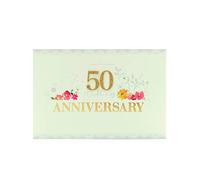 50th Wedding Anniversary Card - Golden Annivesary Card - Anniversary Card for Couple