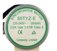 50TYZ-E Ice Maker Synchronous Motor | 220V-240V 3.5RPM | Metal Rotary Motor Replacement | for Household Ice Machines Construction