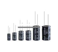 50V Aluminum Electrolytic Capacitor 0.1UF 0.22UF 0.47UF 10UF 22UF 33UF 47UF 100UF 220UF 470UF 680UF 1000UF 2200UF 3300UF 4700UF BIANMTSW(50V 470UF 20PCS)