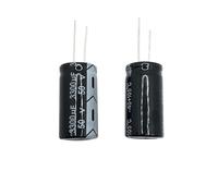 50v3300uf 18x35mm Aluminum Electrolytic Capacitor 3300uf50v 50v 3300uf 50wv 3300mf 50vdc 3300MFD 50v3300mf 3300mf50v 4700uf IDGTTLDF(HF50v220 8x16 10pcs)