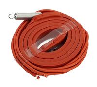 50W 220V Silicone Rubber Heater Strip, Multifunctional Heater Strip, Pipe Conditioner Compressor, Wine Beer Brew Heating Belt, Pipe Heating Belt for Turbines, Motors, Submersible Pumps, Red