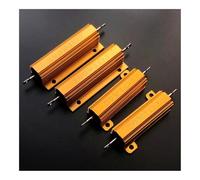 50W Aluminum Power Metal Shell Case Wirewound Resistor 0.01R ~ 100K 1 6 8 10 20 200 500 1K 10K ohm resistance RX24 NWPNLXEA(50W-390R)