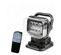 50W Boat Spotlights, Marine Searchlight, Wireless LED Remote Control