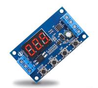 50W DC Motor Controller Featuring Speed Control, Timer Off, Memory Save, and Forward Reverse Rotation for Small Motorized Equipment and Models