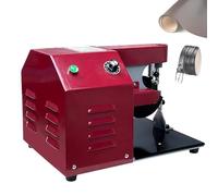 50W Electric Leather Edge Dye Tools, Adjustable Speed Edger and Thickness Oiling Machine, Dual Speed Control, Removable Coloring Tool for DIY Handmade Craft Projects