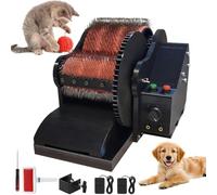 50W Electric Wool Carding Machine,Adjustable Forward and Reverse Speed, with 2 Foot Pedal, Fast Color Mixing Wool Blending Wheel, for Combing Blending