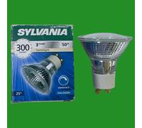 50W GZ10 SYLVANIA Dimmable Halogen Light Bulb Lamp HI-Spot ESD50 25° 22905