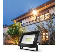 50W LED Slim Floodlight Outdoor Security Garden IP65 Waterproof Bright Light