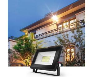 50W LED Slim Floodlight Outdoor Security Garden IP65 Waterproof Bright Light