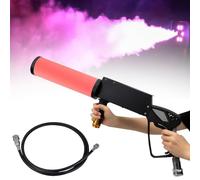 50W LED Smoke Machine,3-Color CO2 Fog Cannon Gun,Handheld CO2 Jet Machine,for DJ, Party, Concert, Wedding, Club and Bar Events