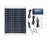 50W Monocrystalline Solar Panel, High Efficiency Power Conversion, for Charging Various Devices, Ideal for Home Office Camping